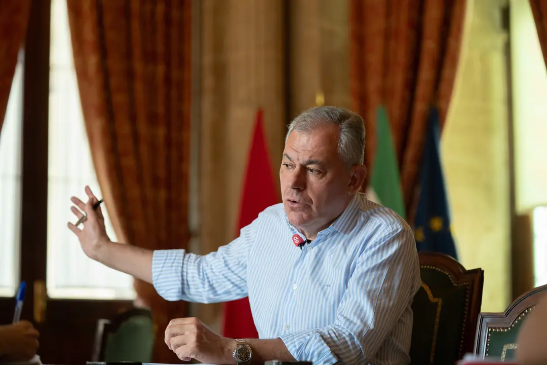 El alcalde de Sevilla, Jos&eacute; Luis Sanz | Mar&iacute;a Jos&eacute; L&oacute;pez / Europa Press