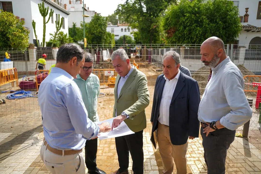 El alcalde de Sevilla, Jos&eacute; Luis Sanz, visita obras en la ciudad | Ayuntamiento de Sevilla 