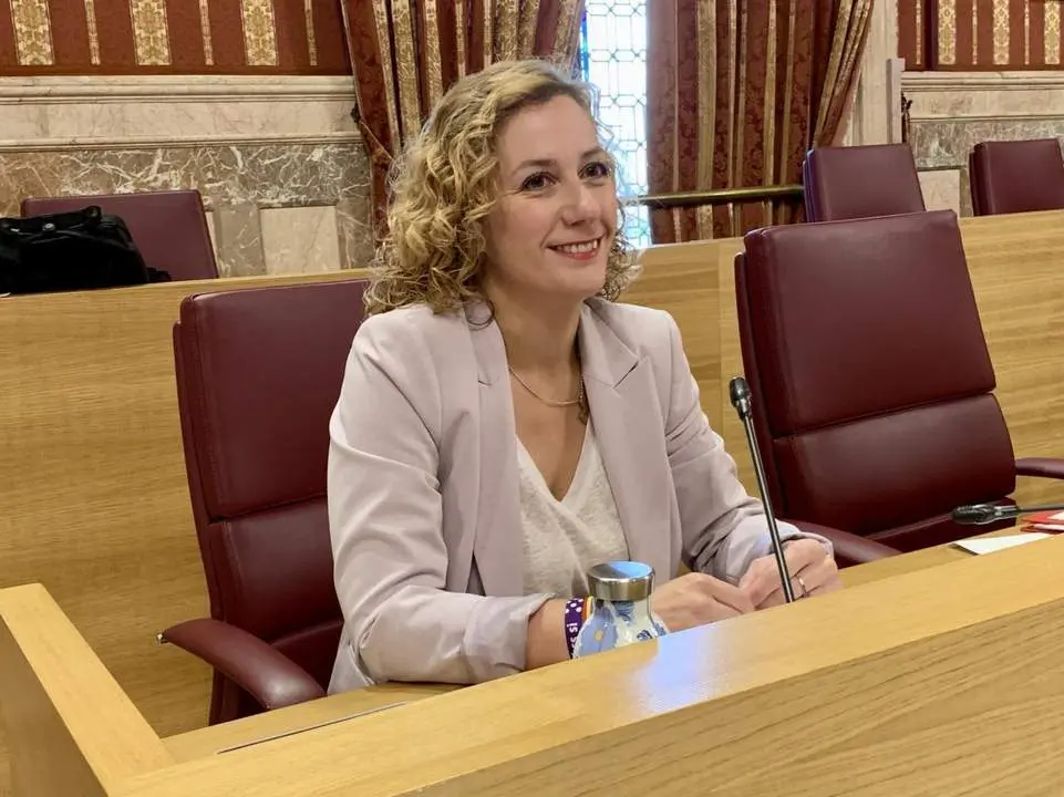  La portavoz de Podemos-IU, Susana Hornillo. - Archivo 