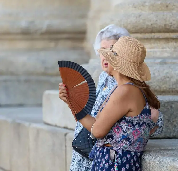 Ola de calor en Sevilla. | Europa Press.