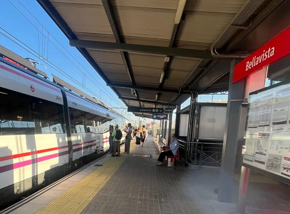  Imagen de la estaci&oacute;n de Bellavista en Sevilla | RENFE 