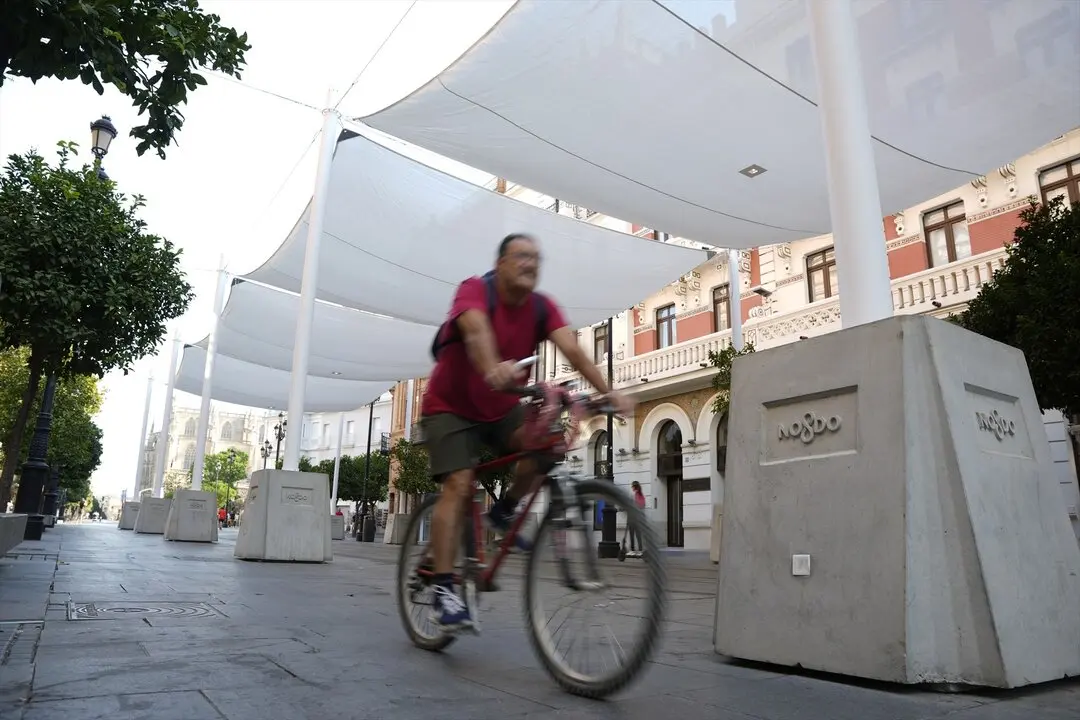 Los toldos de la Avenida de la Constituci&oacute;n. | EP 