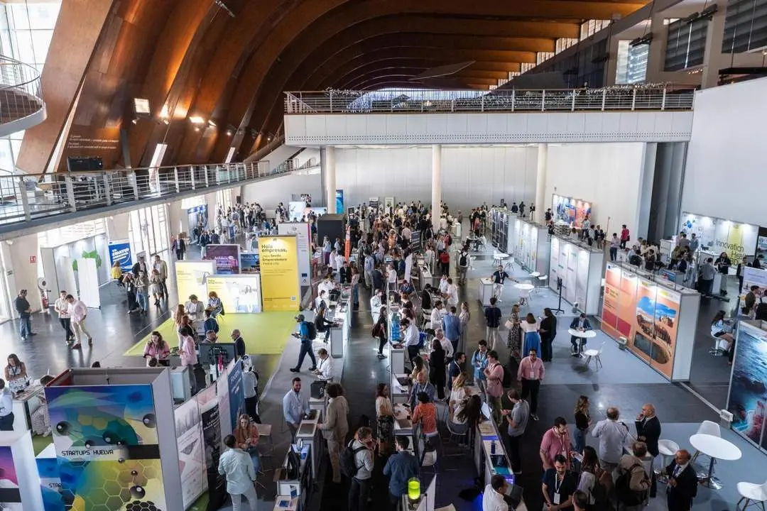  Zona expositiva del Al Andalus Innovation Venture. - archivo 