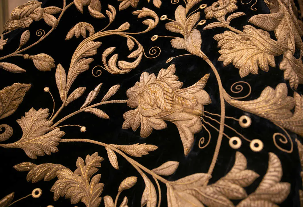  Detalle de uno de los mantos de la Hermandad de la Estrella | Mar&iacute;a Jos&eacute; L&oacute;pez / Europa Press 