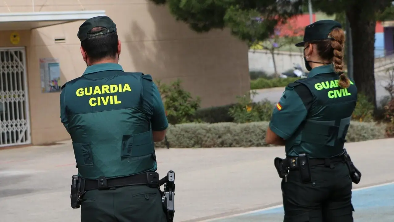    Dos agentes de la Guardia Civil. - GUARDIA CIVIL  