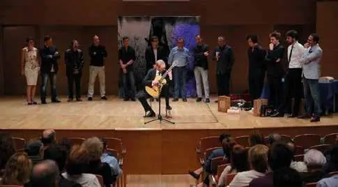  Una de las figuras del cante flamenco, en el Festival de la Guitarra. - AYTO.DE SEVILLA 