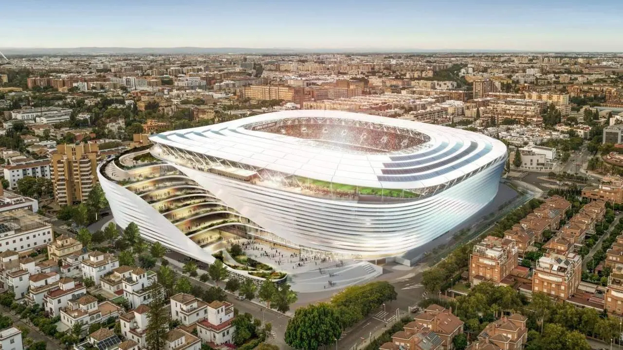  El Real Betis presenta el nuevo Estadio Benito Villamar&iacute;n. - REAL BETIS 