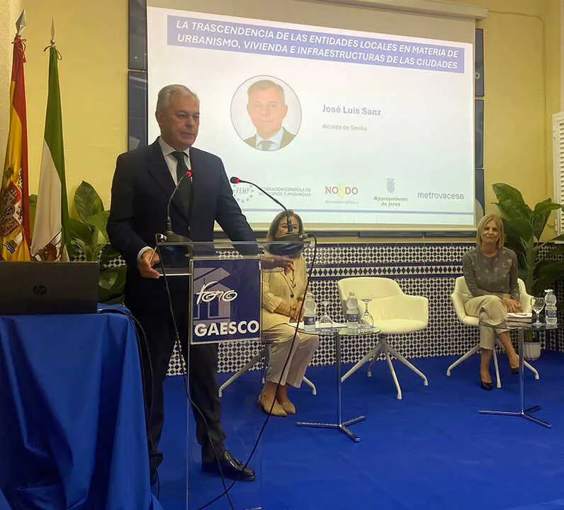  Sanz en el foro Gaesco. | archivo 