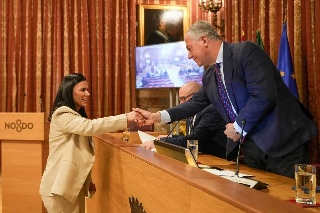  Toma de posesi&oacute;n de Eva Mar&iacute;a Delis Ruiz como nueva Viceinterventora de Fondos del Ayuntamiento de Sevilla. | AYTO 
