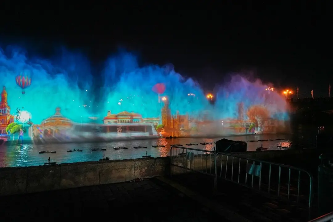 Navigalia, el espect&aacute;culo navide&ntilde;o a la orilla del Guadalquivir. | EP 