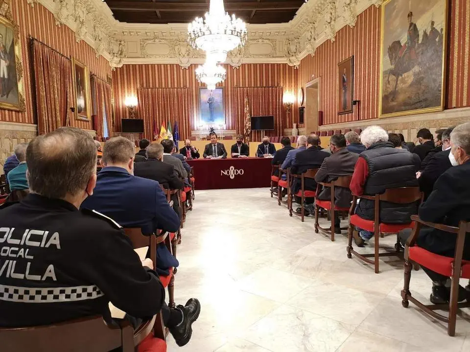  Sesi&oacute;n plenaria en el Ayuntamiento de Sevilla. | VIVA SEVILLA 