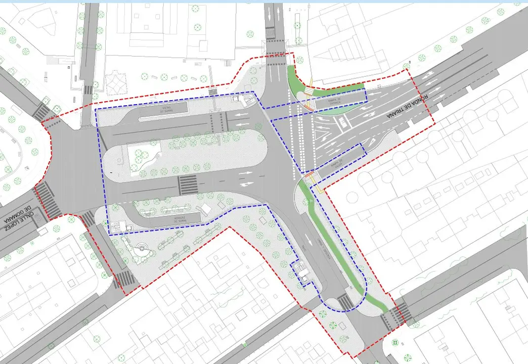  PLAZA DE SAN MART&Iacute;N DE PORRES DONDE SE CONSTRUIR&Aacute; EL PARKING. | GUMA 