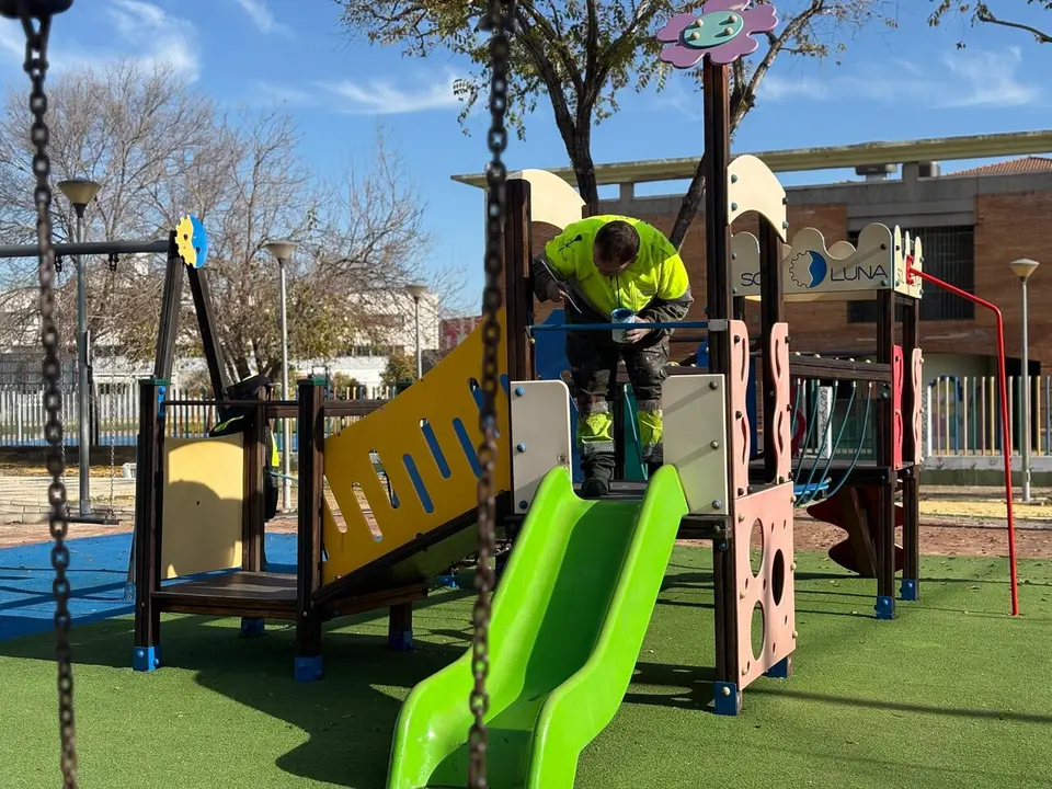  La adecuaci&oacute;n del Parque Francisco Garrido Marqu&eacute;s, en el barrio hispalense de Palmete | AYUNTAMIENTO DE SEVILLA 