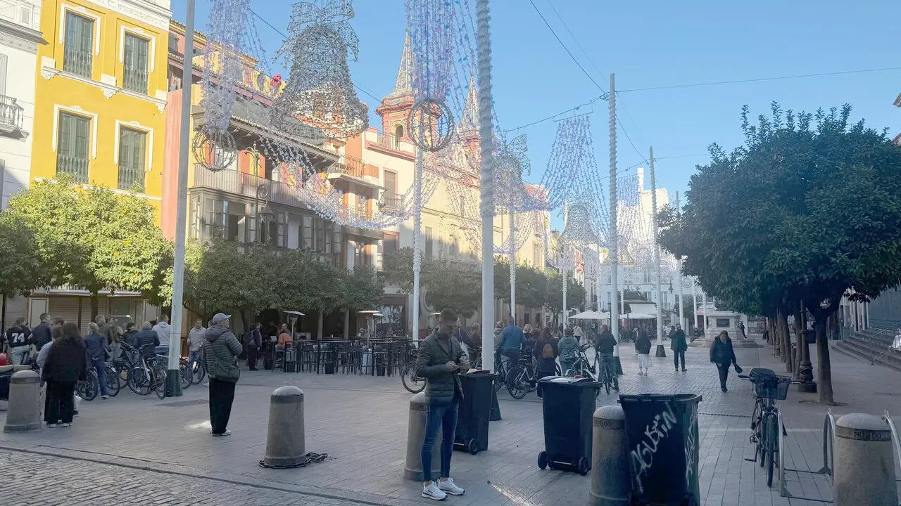  En la plaza del Salvador. | VIVA SEVILLA 