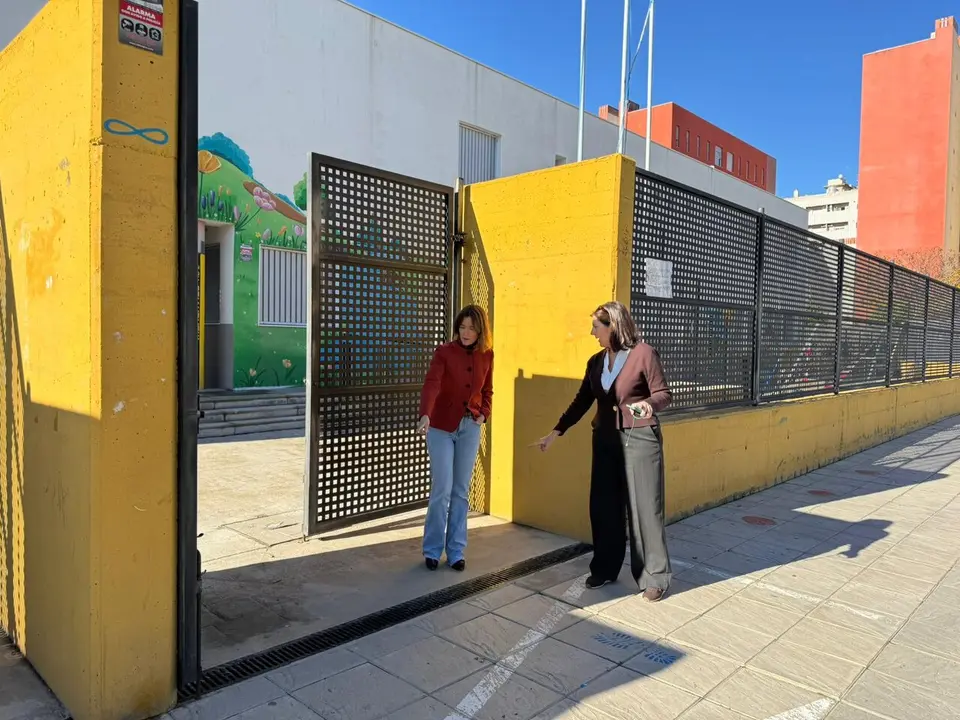  Las actuaciones en el colegio El Manantial. | Ayto 