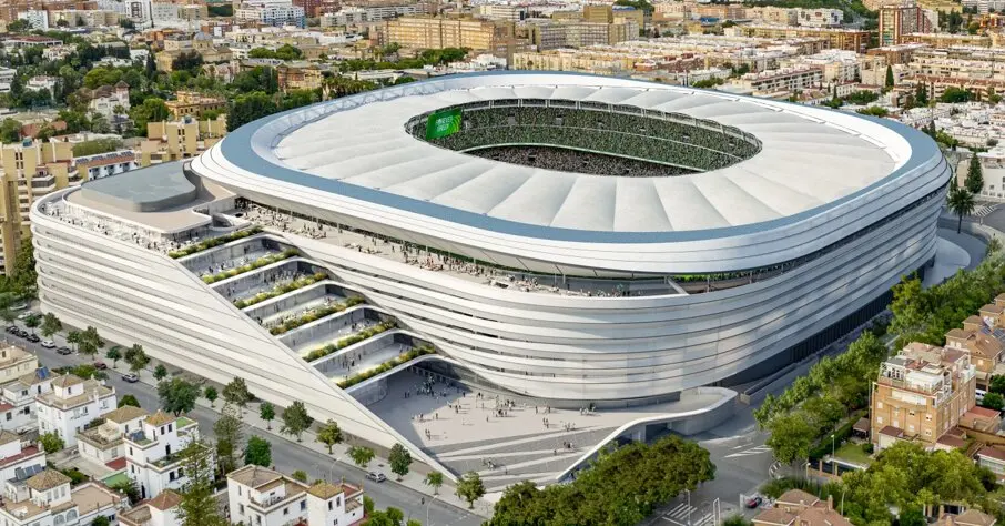  La recreaci&oacute;n de c&oacute;mo quedar&iacute;a el estadio Benito Villamar&iacute;n. | RBB 