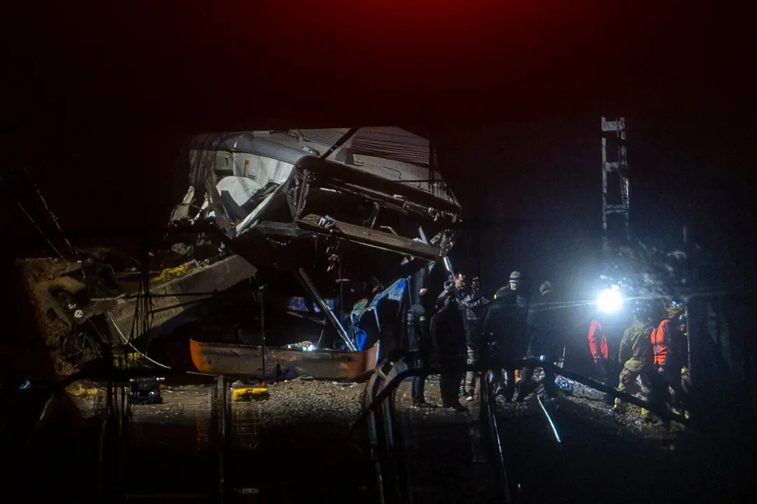  El lugar del accidente. | EP 