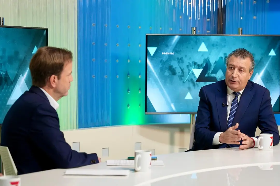  Javier Fern&aacute;ndez durante la entrevista en Acento Andaluz. | Viva 