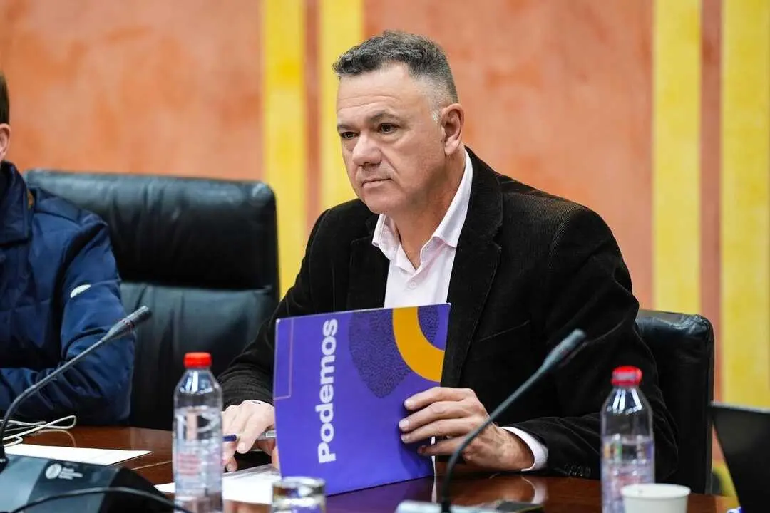  El diputado de Por Andaluc&iacute;a Juan Antonio Delgado. | Europa Press. 