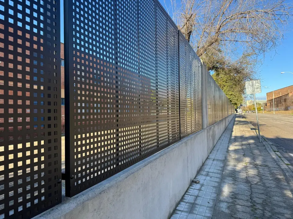  El nuevo cerramiento. | AYto 