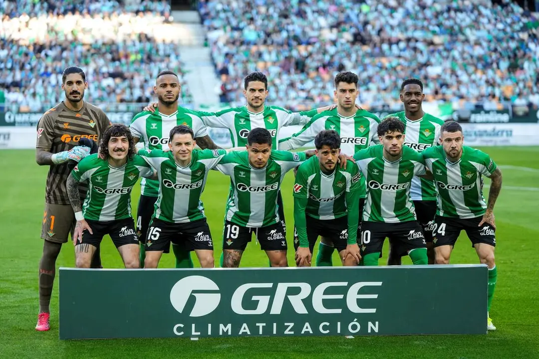  Once titular del Real Betis Balompi&eacute;n en la &uacute;ltima jornada de LaLiga ante el Celta de Vigo. | Joaqu&iacute;n Corchero/EP 