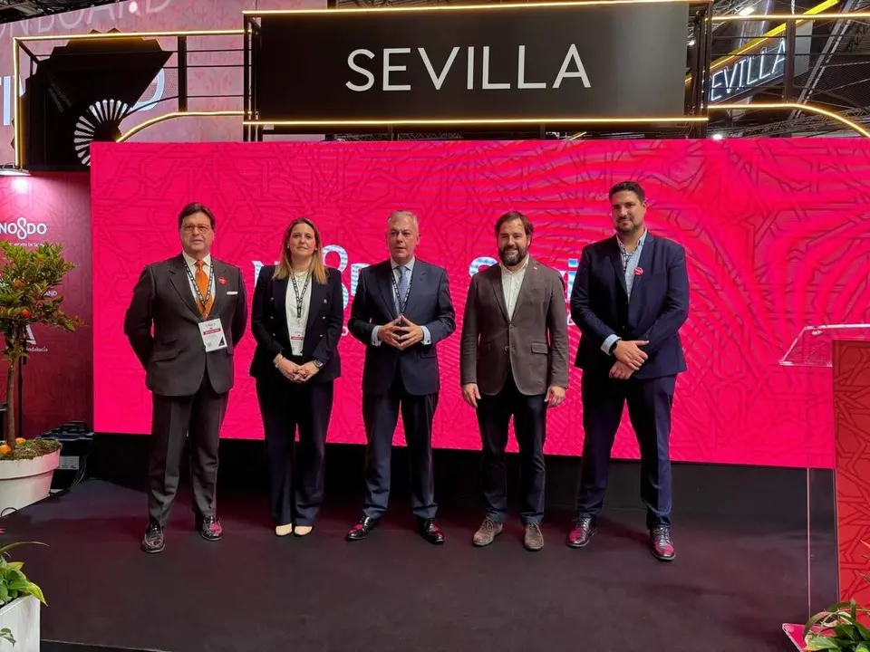  Imagen de la presentaci&oacute;n de la campa&ntilde;a de Ayuntamiento de Sevilla y Mastercard para el Turismo chino |&nbsp;AYTO SEVILLA 