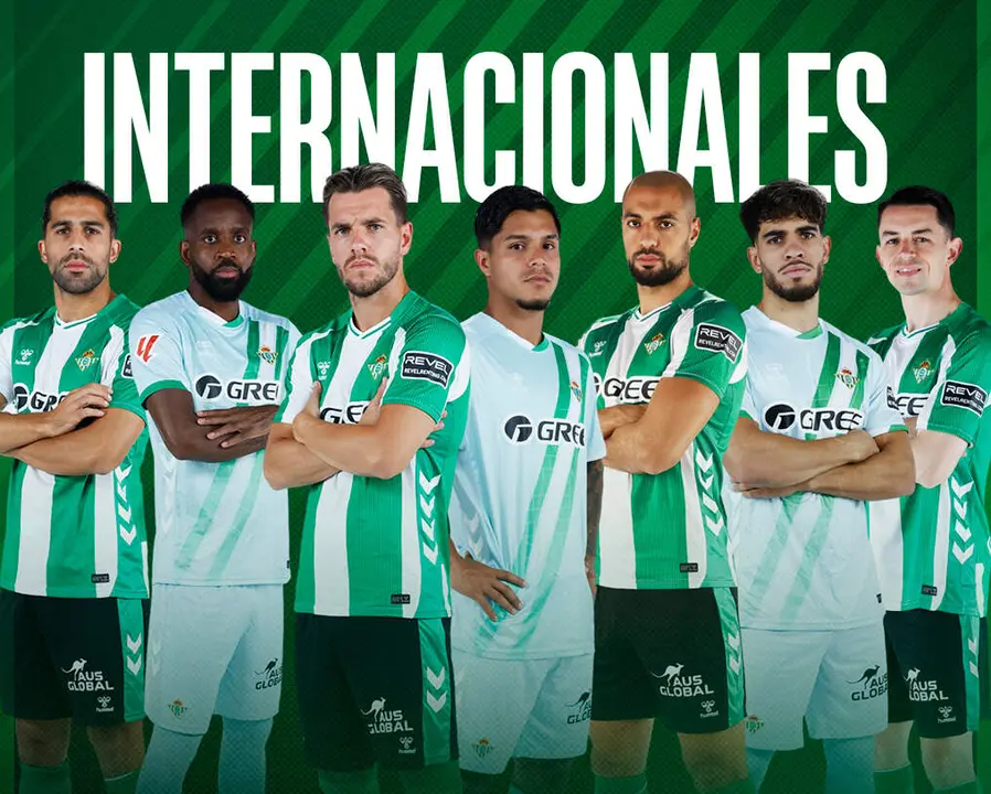  Jugadores internacionales del Real Betis para el Mundial 2026. | RBB 