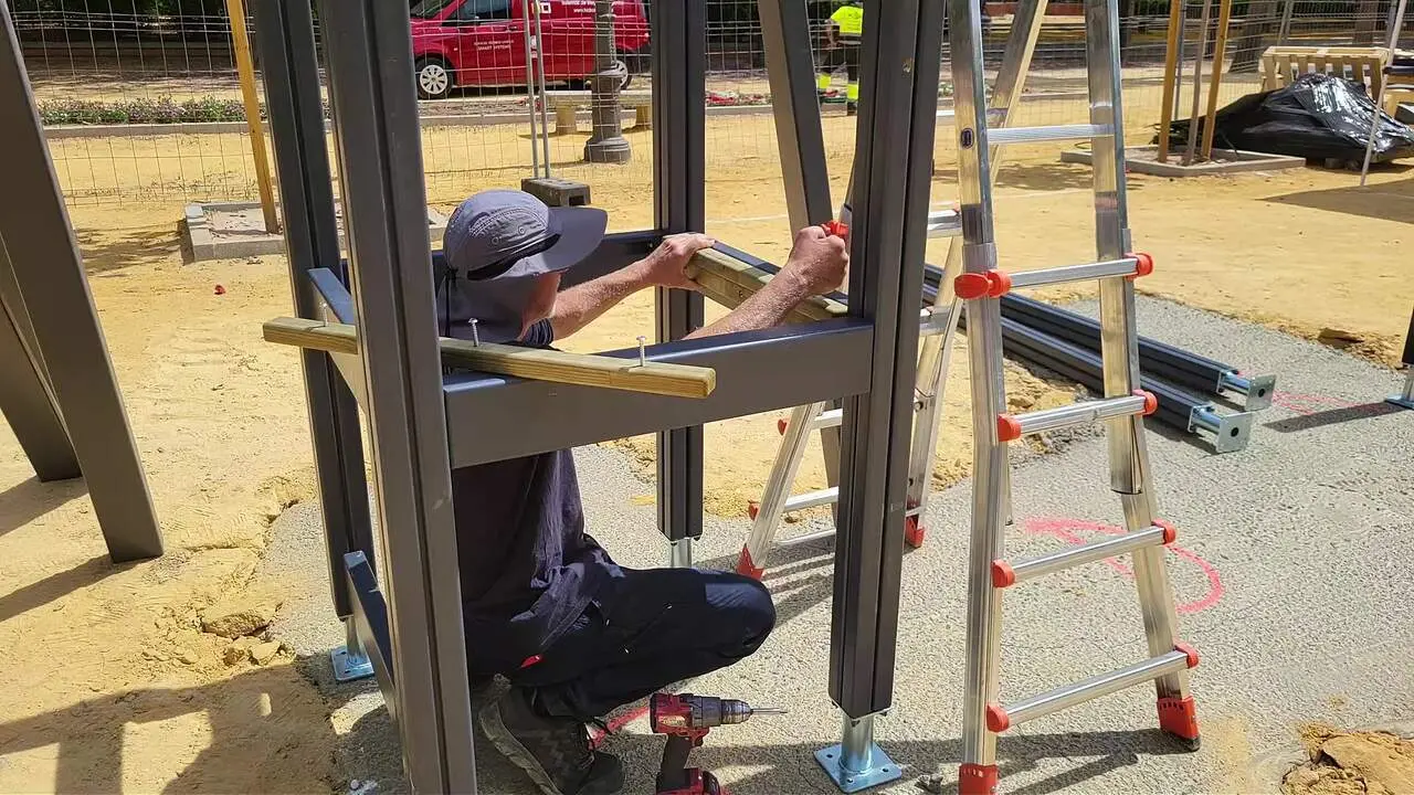  Primeras obras de la Ciudad de los Ni&ntilde;os. | Ayto 