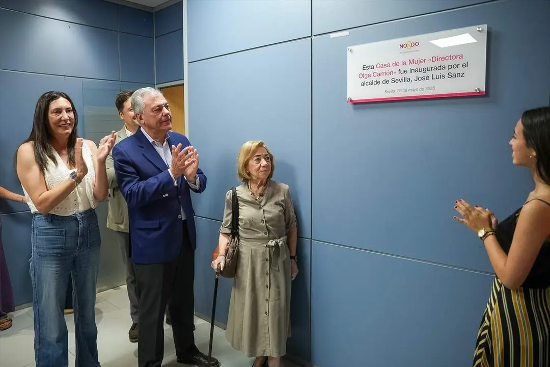  En la inauguraci&oacute;n de la Casa de la Mujer, en foto de archivo. | EP 