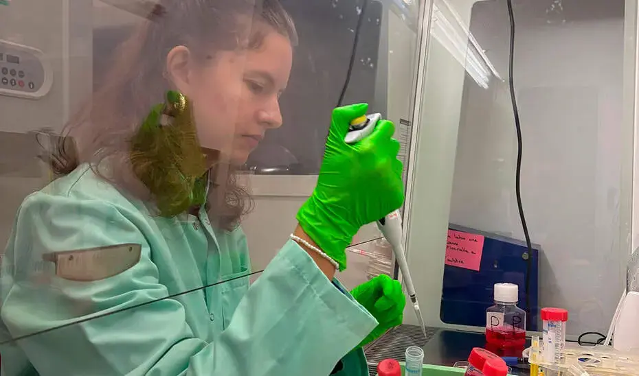 La investigadora de la Universidad de Sevilla Cristina Plata. | Junta de Andaluc&iacute;a