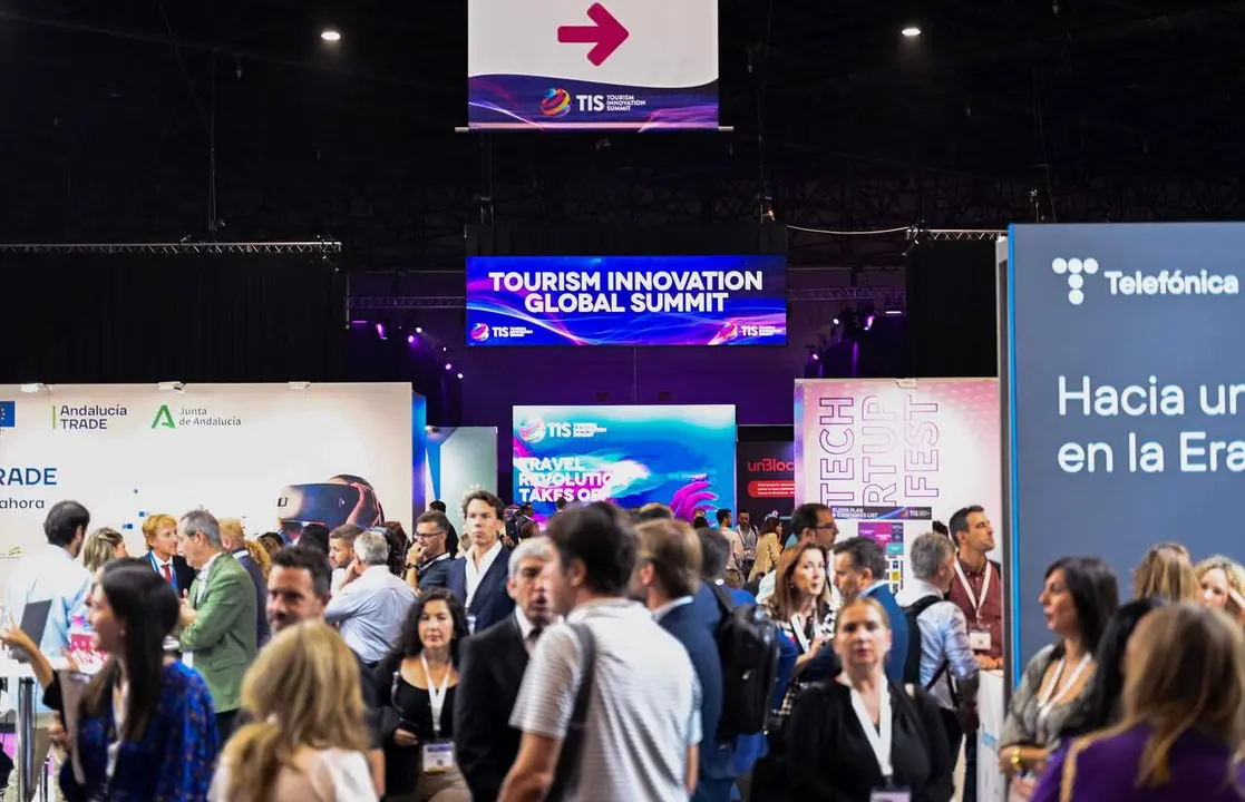  Archivo - Imagen de archivo de una edici&oacute;n del TIS celebrado en Sevilla |&nbsp;TOURISM INNOVATION SUMMIT 