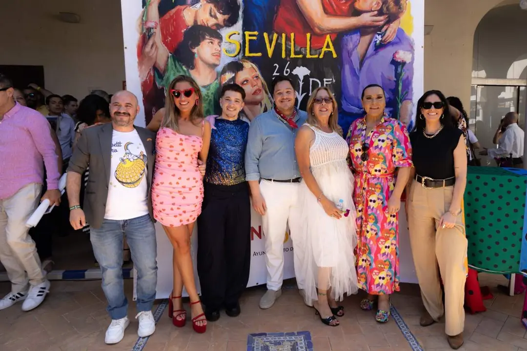  El delegado de Igualdad en el Ayuntamiento de Sevilla, Jos&eacute; Luis Garc&iacute;a, en la presentaci&oacute;n de los actos del Pride |&nbsp;AYTO. DE SEVILLA 