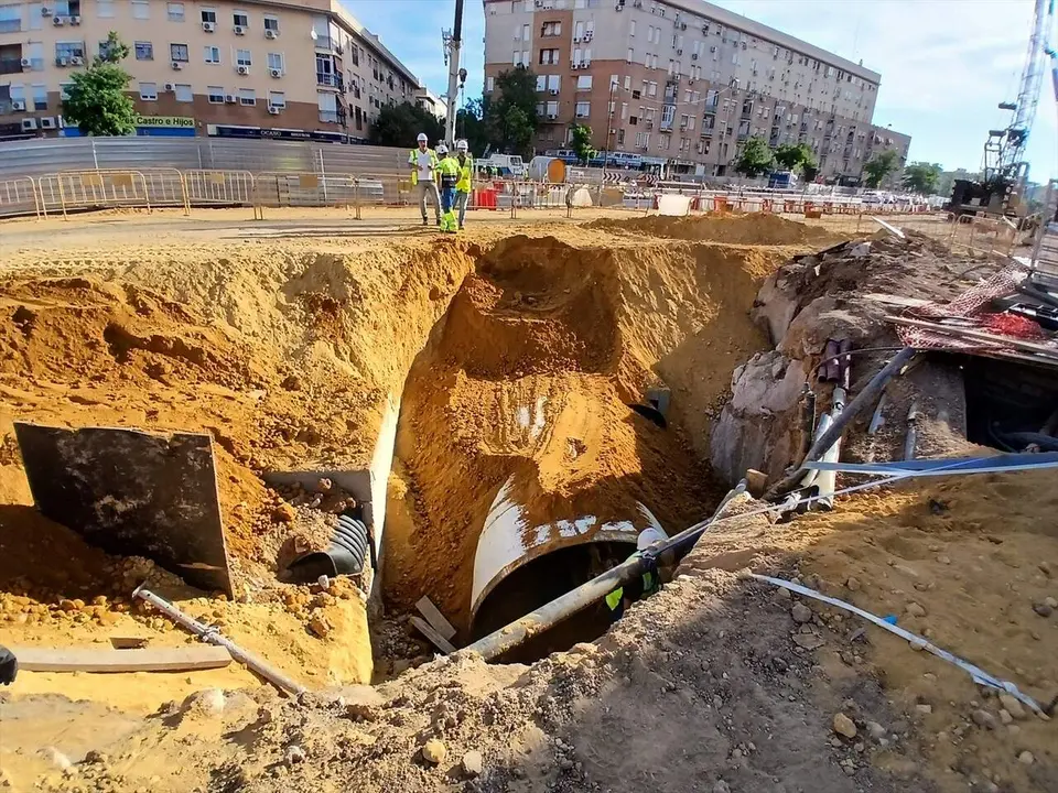 Trabajos en la L&iacute;nea 3 Norte en Sevilla. | Junta de Andaluc&iacute;a 