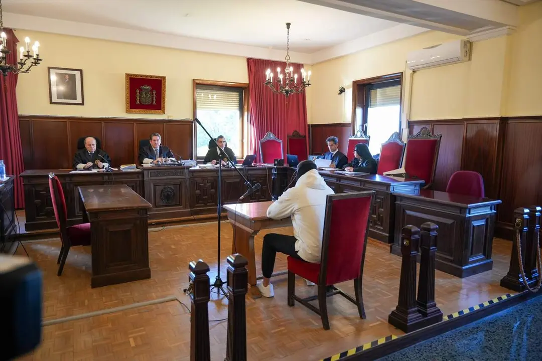  Jos&eacute; Manuel V.V., alias "el Vara" al comparecer en el juicio por el atropello mortal de una beb&eacute; en Castilblanco de los Arroyos |&nbsp;E.P. 