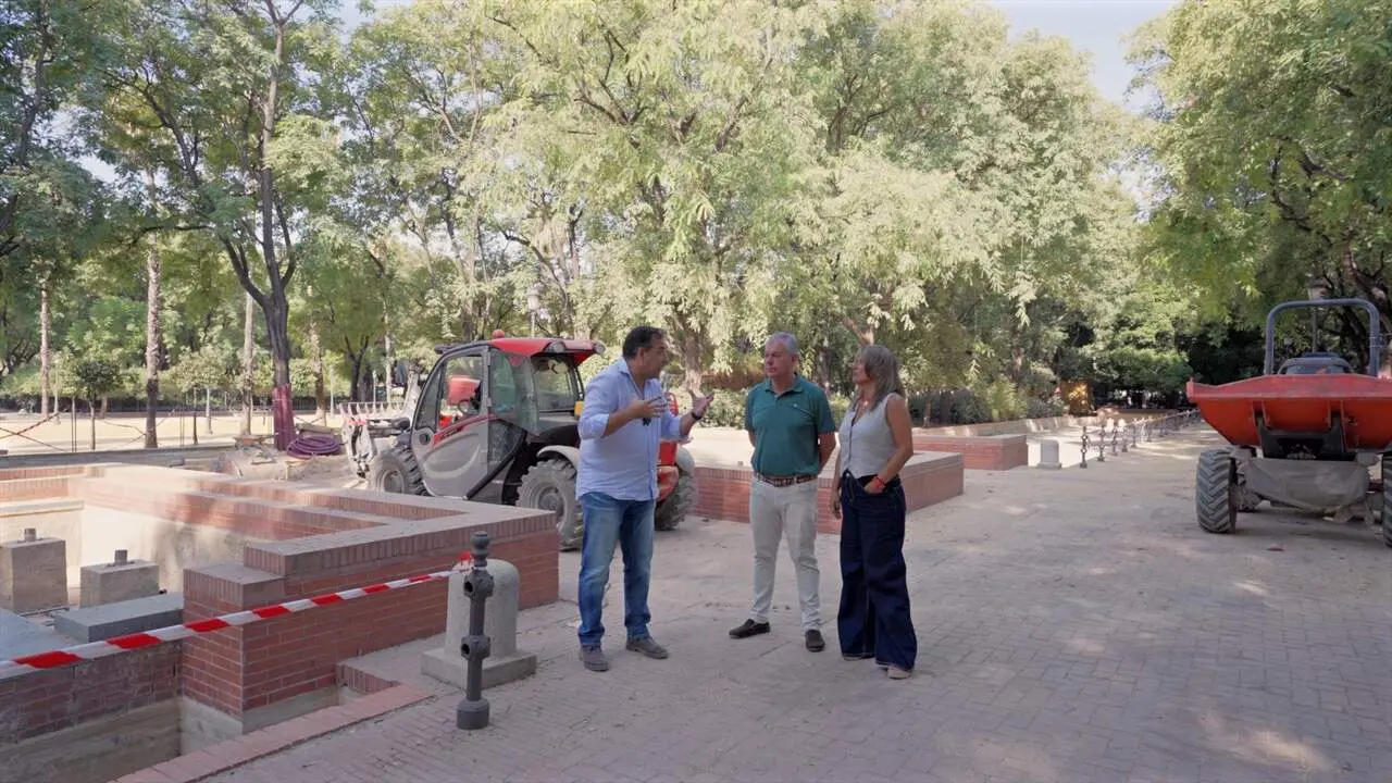  El alcalde visita las obras. | Archivo 