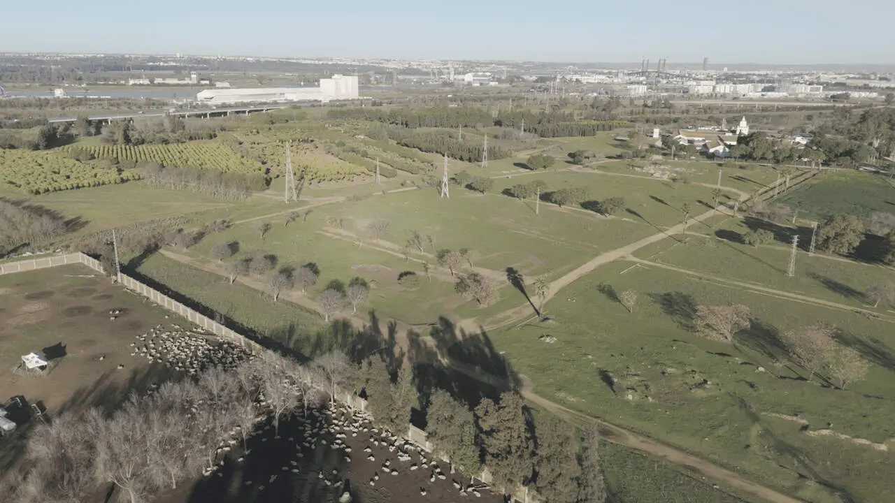  Imagen panoramica del Cortijo del Cuarto | DIPUTACI&Oacute;N DE SEVILLA 