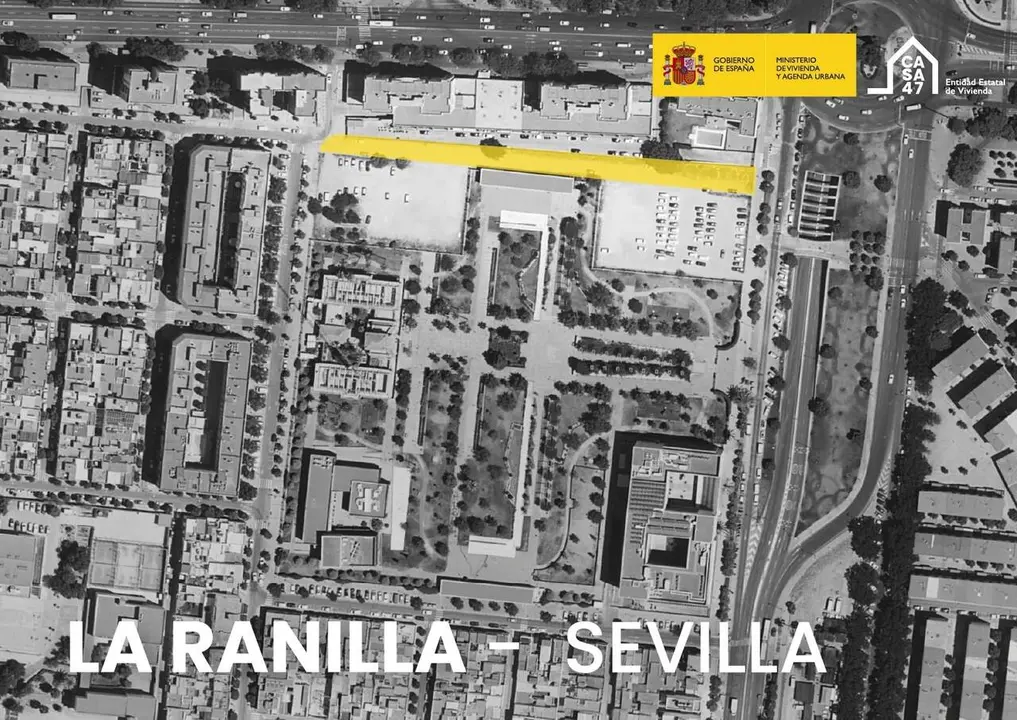  Proyecto de 240 viviendas asequibles en La Ranilla, tras adjudicar Casa 47 la redacci&oacute;n del proyecto de urbanizaci&oacute;n. | GOBIERNO DE ESPA&Ntilde;A 