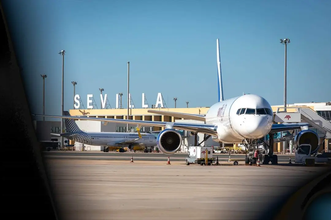  Vista de la terminal desde las pistas del aer&oacute;dromo. | EP 