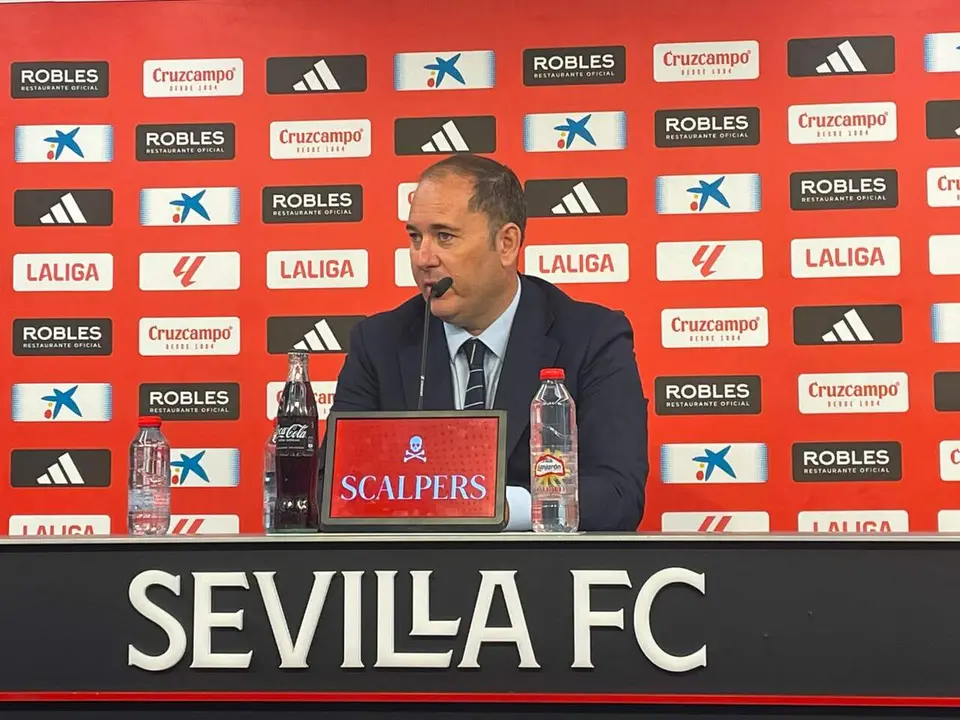  Jos&eacute; Ignacio Navarro, director deportivo del Sevilla F&uacute;tbol Club. | Eloy S&aacute;nchez 