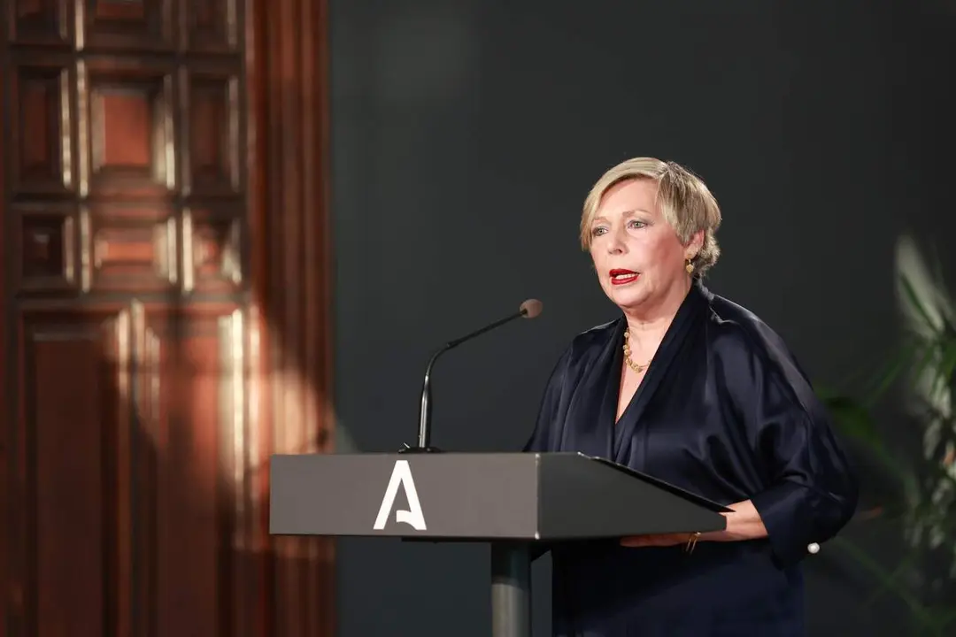  Archivo - La rectora de la Universidad de Sevilla, Carmen Vargas, interviene durante el acto de toma de posesi&oacute;n, en foto de archivo | UNIVERSIDAD DE SEVILLA 