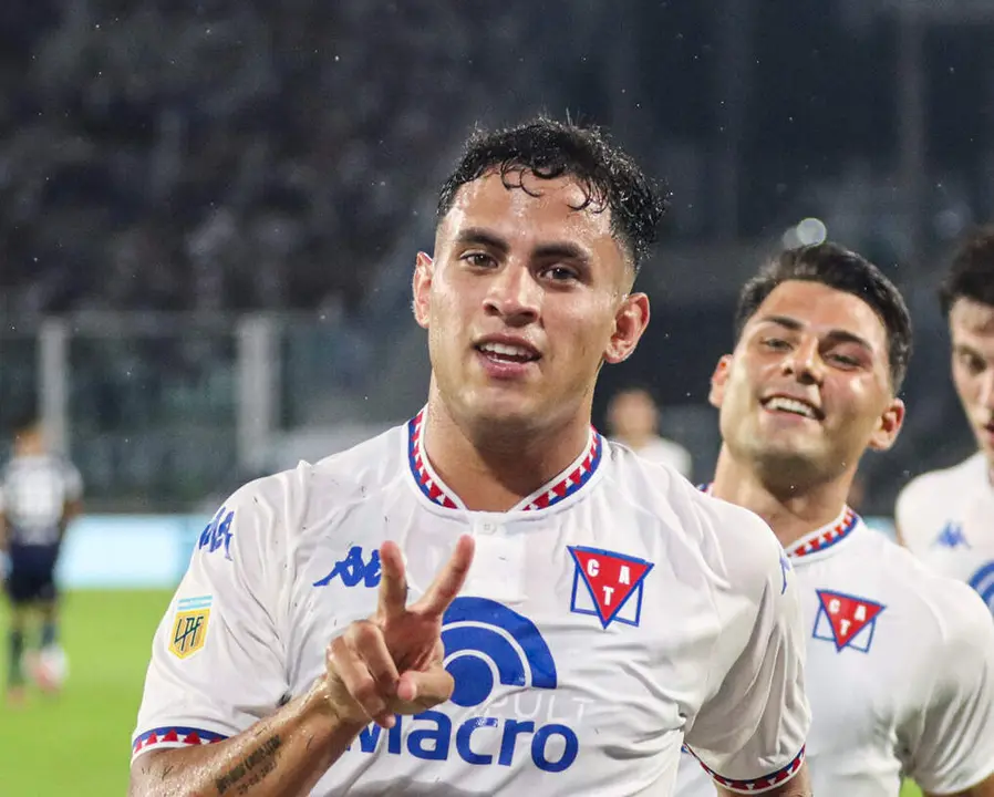  David Romero celebra un gol en un partido del Club Atl&eacute;tico Tigre. | CAT 