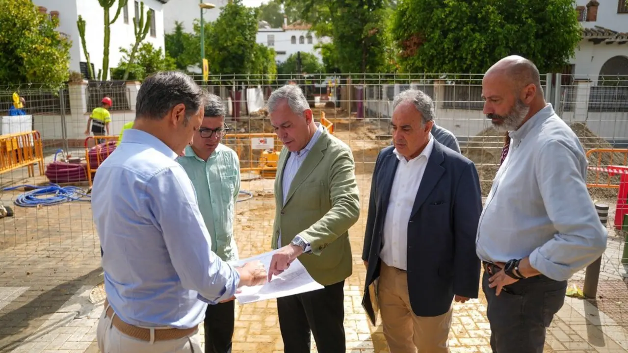  El alcalde de Sevilla, Jos&eacute; Luis Sanz, visita obras en la ciudad | Ayuntamiento de Sevilla 
