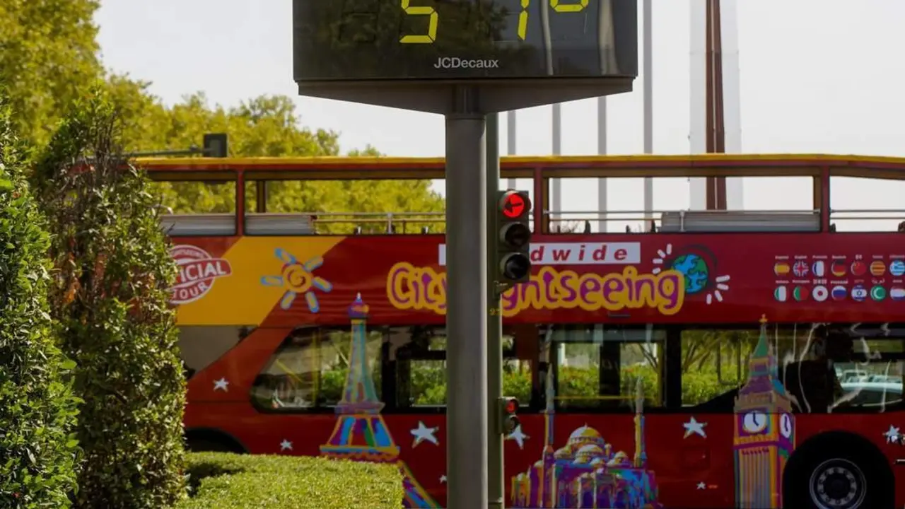  Ola de calor en Sevilla. - EP 