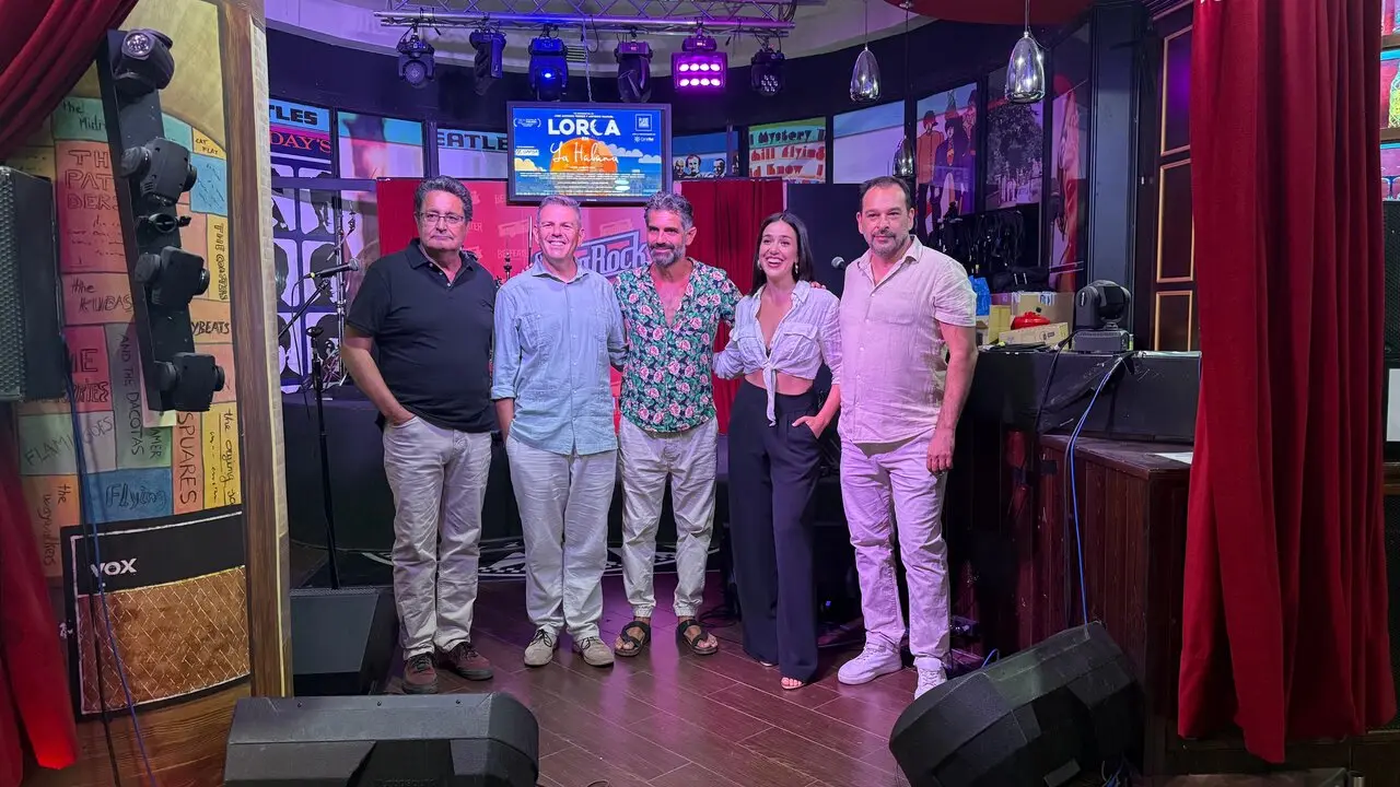  En la presentaci&oacute;n de 'La habanera de Lorca'. 