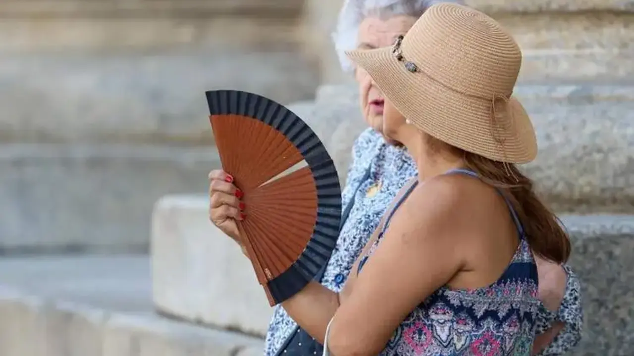 Ola de calor en Sevilla. | Europa Press.