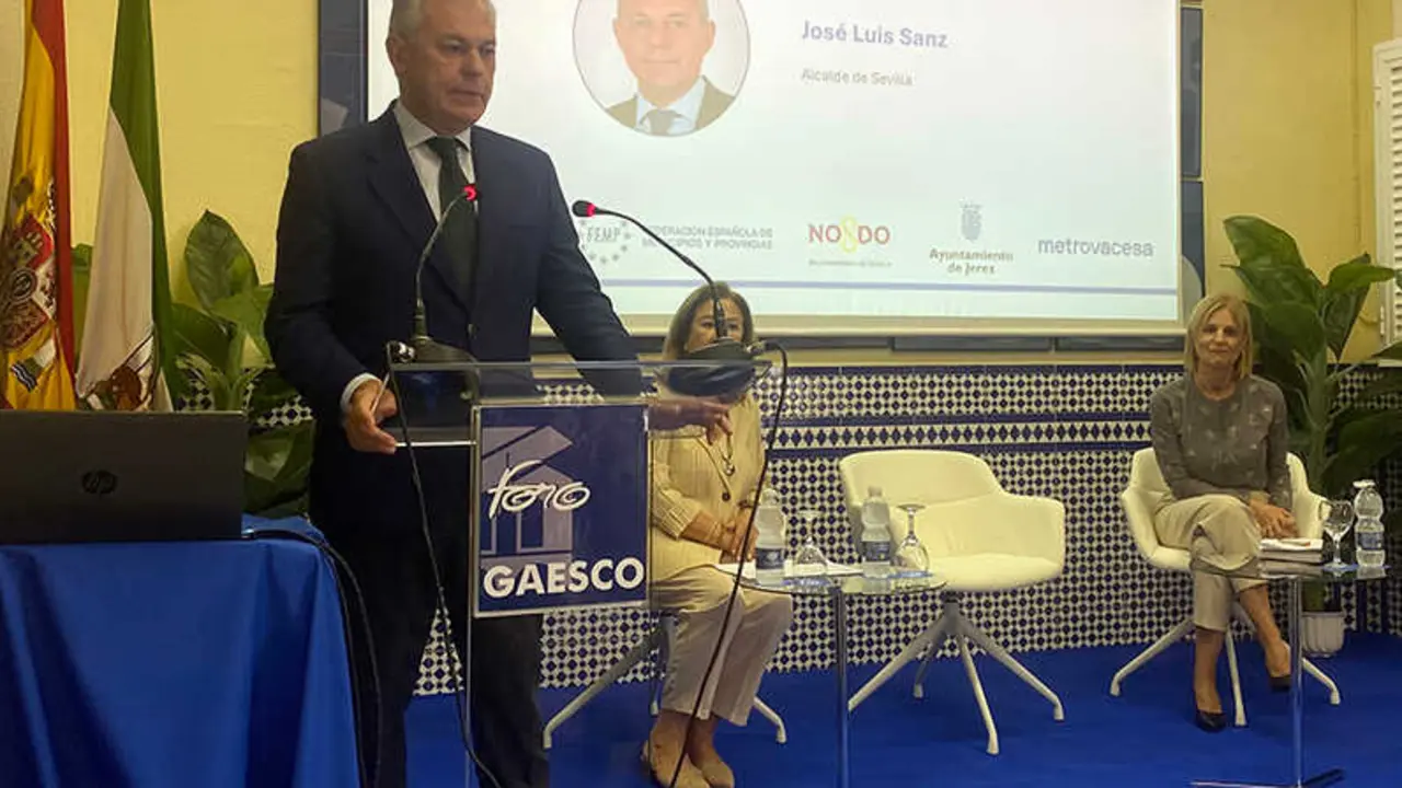  Sanz en el foro Gaesco. | archivo 