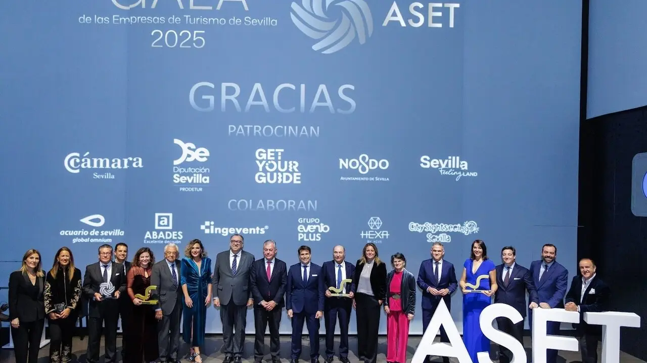  Gala del Turismo organizada por la Asociaci&oacute;n Sevillana de Empresas Tur&iacute;sticas (ASET) |&nbsp;NOTICIAS ALJARAFE 