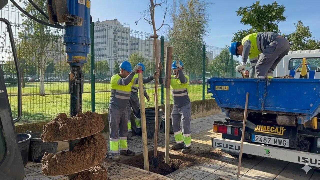  Plantaciones en el Distrito Este-Alcosa-Torreblanca | AYUNTAMIENTO DE SEVILLA 
