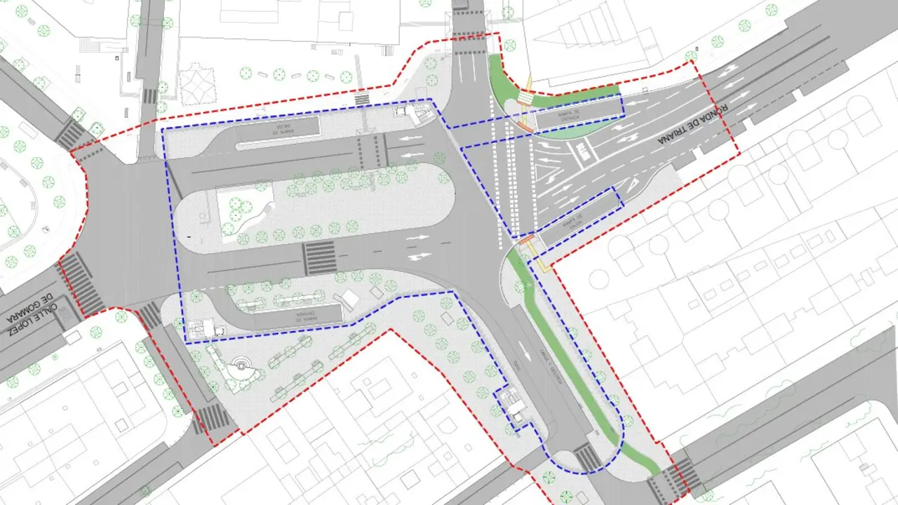  PLAZA DE SAN MART&Iacute;N DE PORRES DONDE SE CONSTRUIR&Aacute; EL PARKING. | GUMA 
