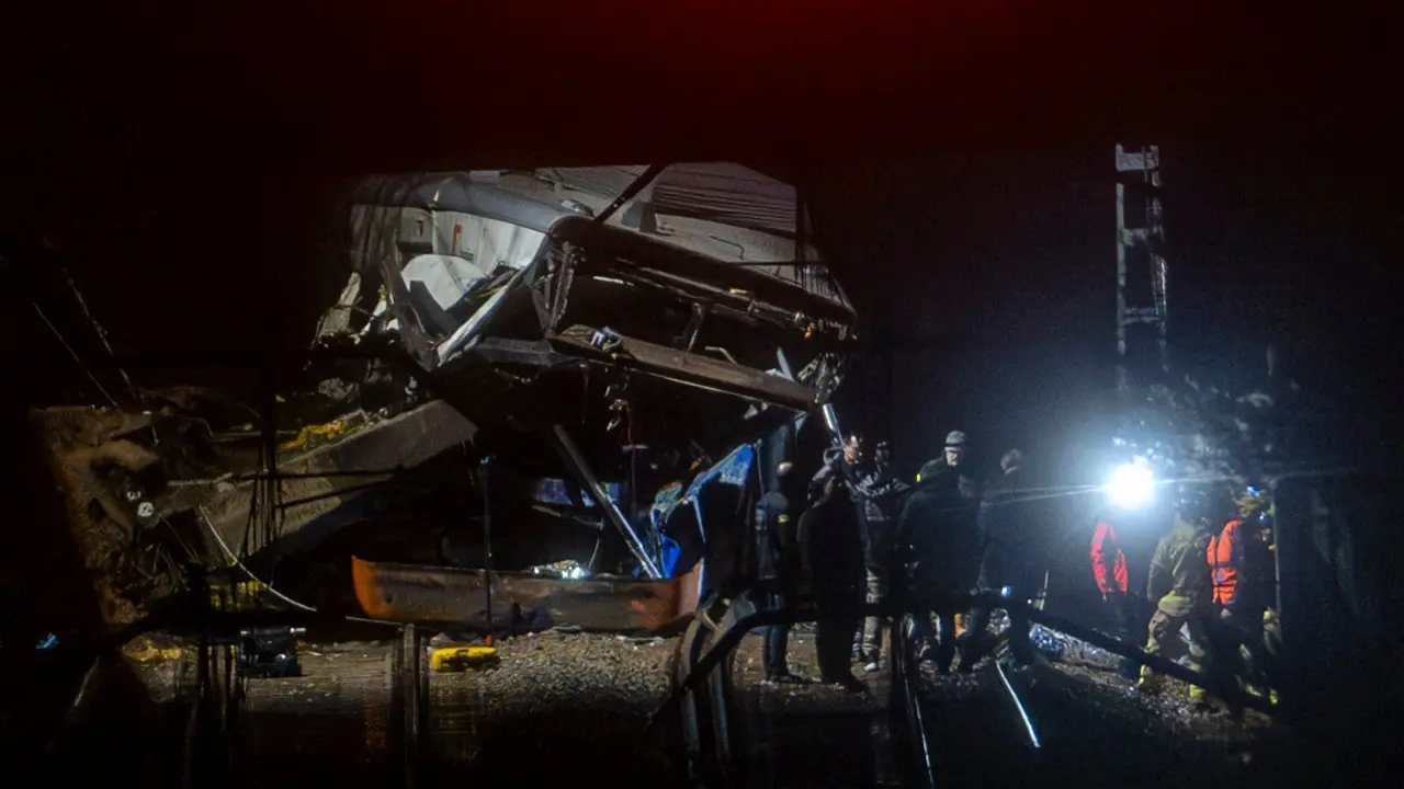  El lugar del accidente. | EP 
